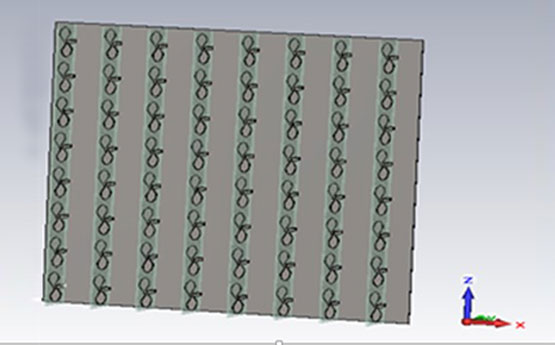 Example of 60 GHz Phased Array Antenna Simulation