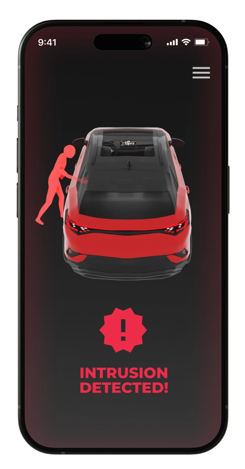 intrusion volumetric anti theft sensor