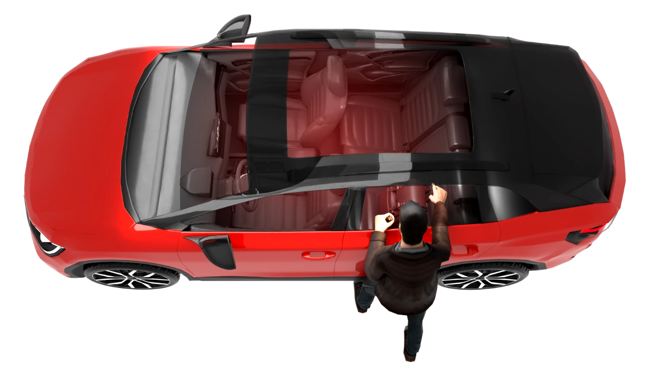 volumetric anti theft